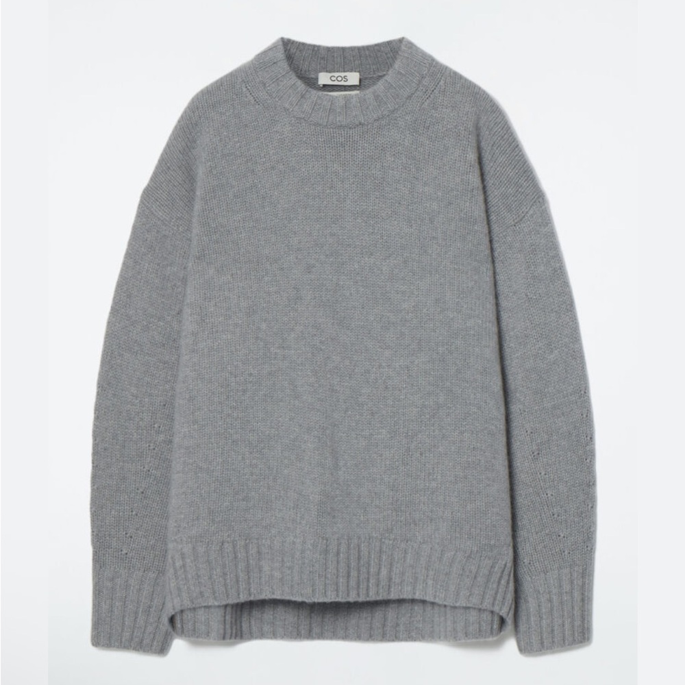 No tags cos pure cashmere crew neck sweater medium